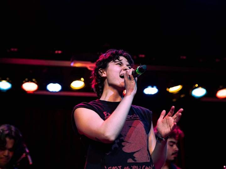 Cover image for Students turn back time with rock and roll at spring showcase 