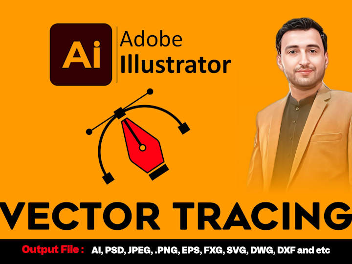 Cover image for I will do any type of adobe illustrator work