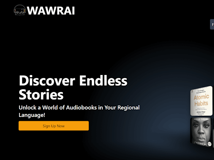 Cover image for Wawrai-Created audiobook platform for Afghanistan youth