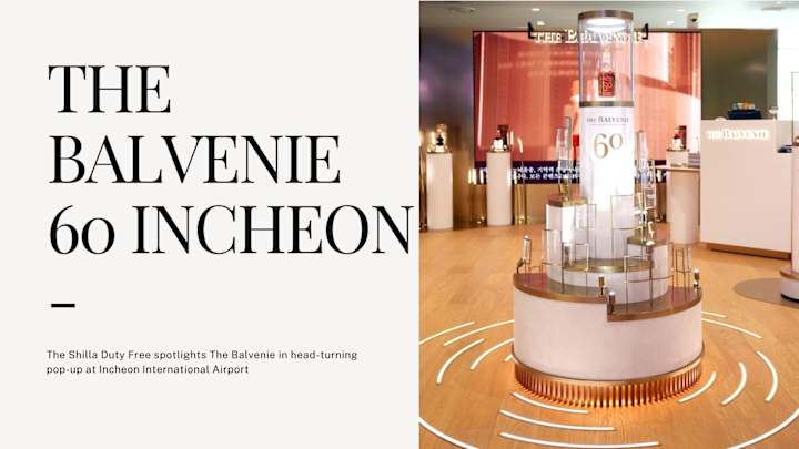 Cover image for The Balvenie 60 Incheon pop-up at Incheon International Airport