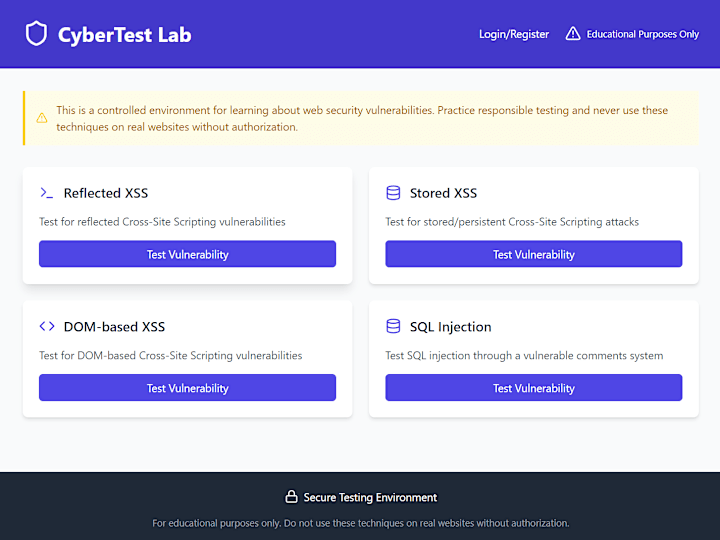 Cover image for GitHub - MohamedMouloudj/Security-lab-website