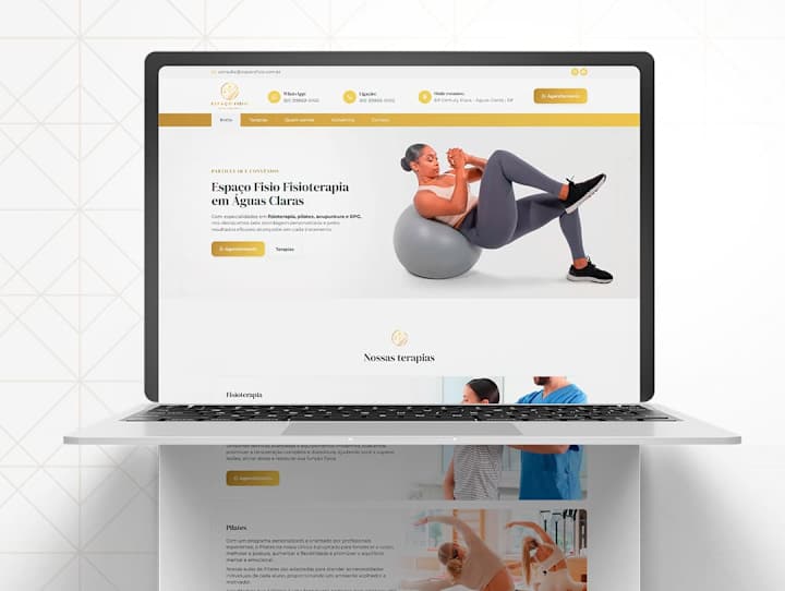Cover image for Wordpress + Elementor Website - Espaço Fisio