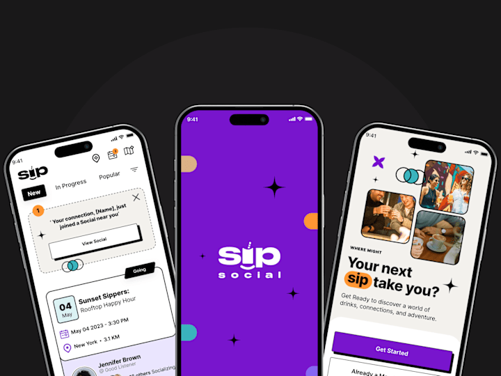 Cover image for Sip Social — Application