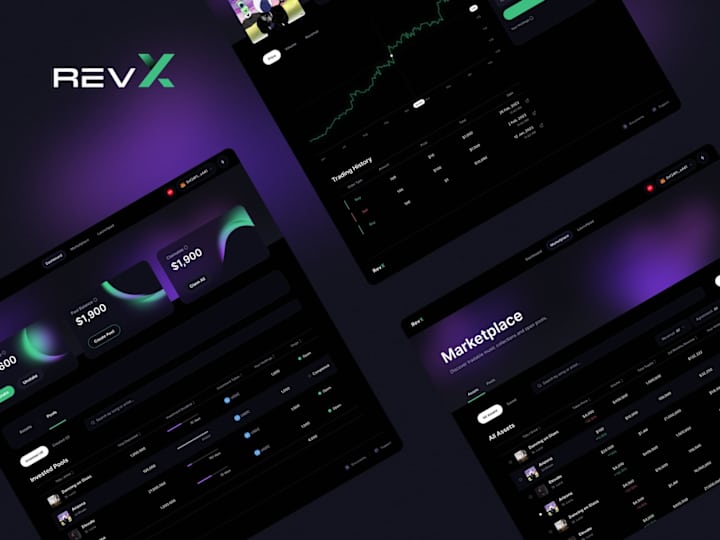 Cover image for RevX: Songs Trading Platform