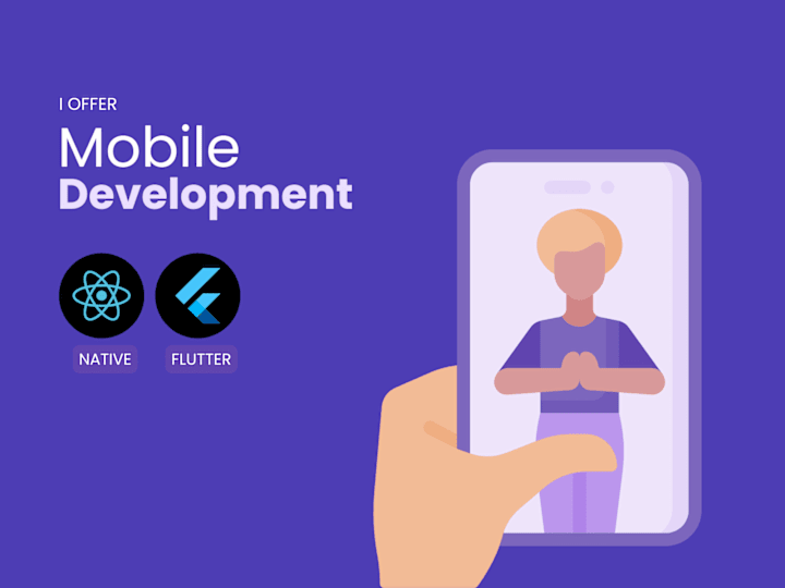 Cover image for Mobile app development with Flutter and React native