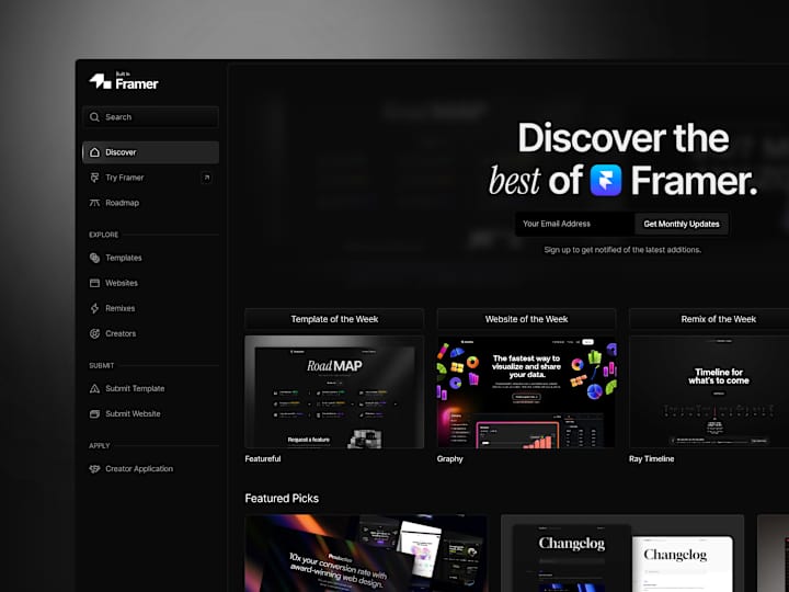 Cover image for Built In Framer - Showcase Website