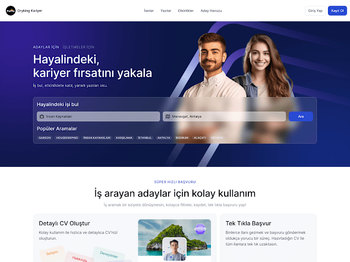 Cover image for ✨ DryKing HR Platform | UI/UX Design + Design System Creation