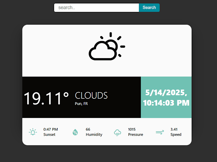 Cover image for Weather App