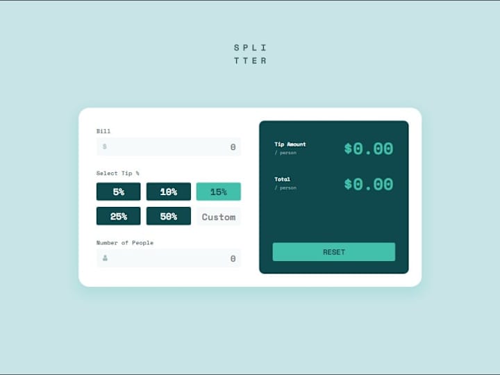 Cover image for Tip Calculator App