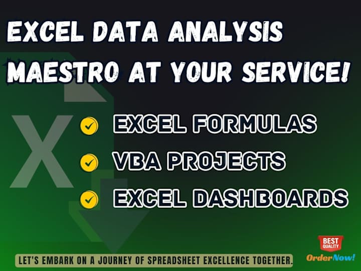 Cover image for Excel Data Analysis Maestro: VBA, Macros, Advanced Formulas