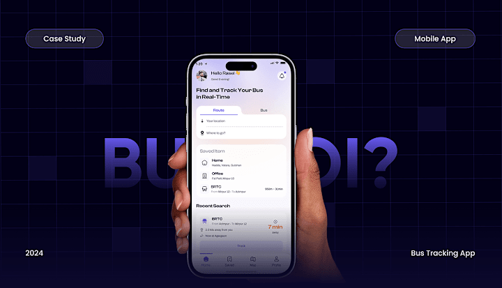 Cover image for BusKoi : Local Transport Tracking App (MVP) Case Study
