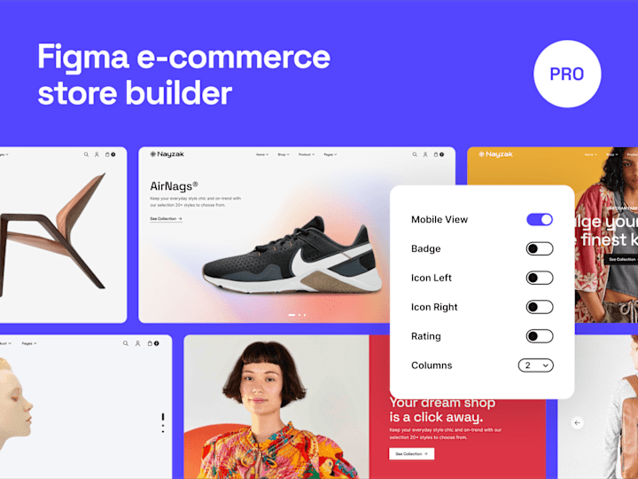 Cover image for Figma Ecommerce Builder