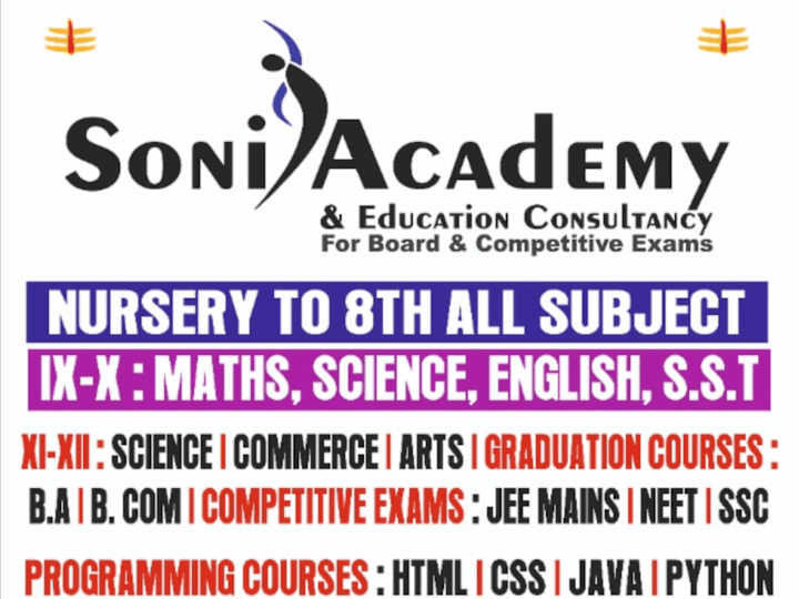 Cover image for Soni Academy