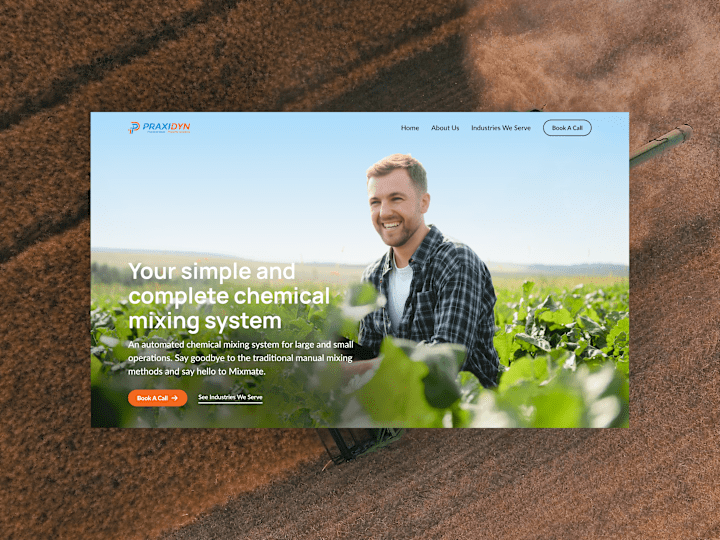 Cover image for Website for agriculture business