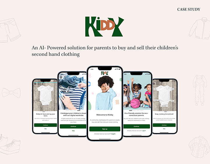 Cover image for AI-powered solution for pre-loved kids clothing