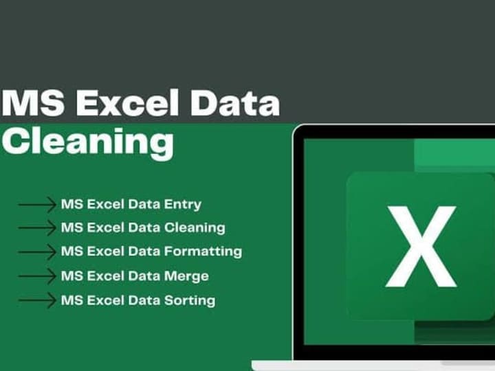 Cover image for I will data cleaning expert 24x7 accurate and fast services.