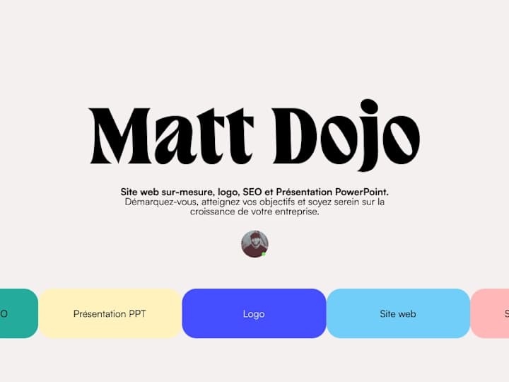 Cover image for Portfolio : Matt Dojo