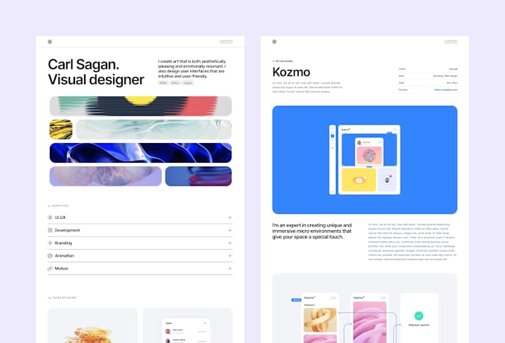 Cover image for Blnk — Framer Portfolio Website