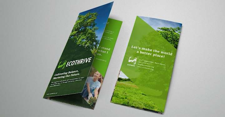 Cover image for EcoThrive Trifold Flyer