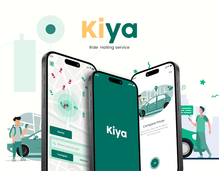 Cover image for KIYA: Ride-Hailing App in progress