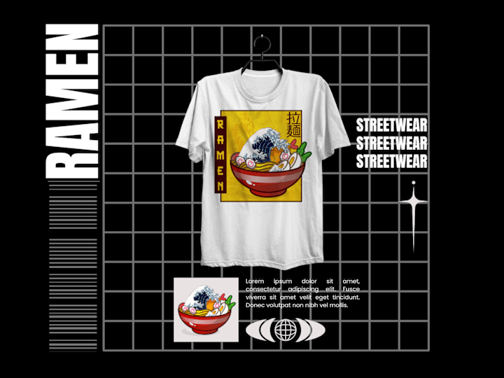 Cover image for Custom Japanese Style T-Shirt Designs!