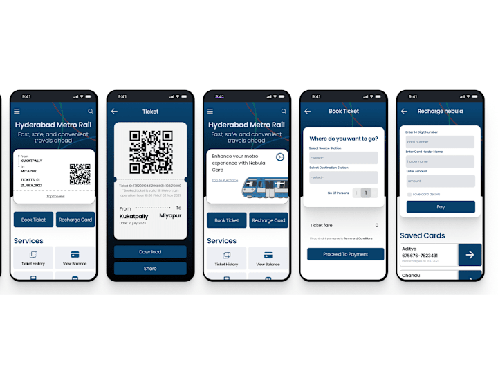 Cover image for Redesigning metro App