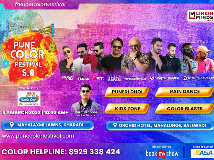 Cover image for Holi Music Festival