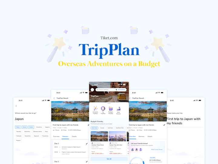 Cover image for Case Study: Generate your TripPlan | Tiket.com