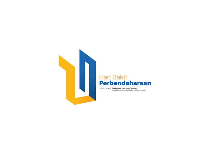 Cover image for Desain Logo Hari Bakti Perbendaharaan ke 20 :: Behance