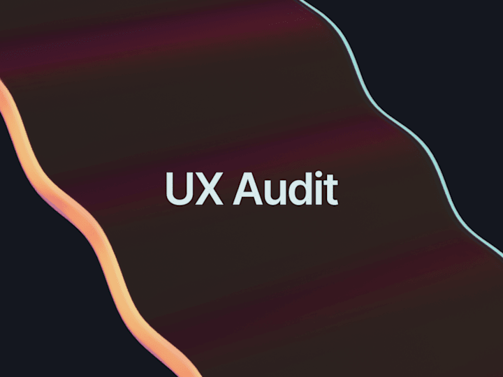 Cover image for UX Audit