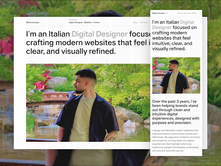 Cover image for Digital Designer - Landing Page - Figma - Webflow 