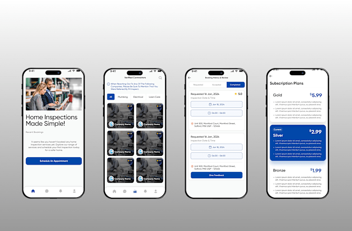 Cover image for Repair Services Appointment App