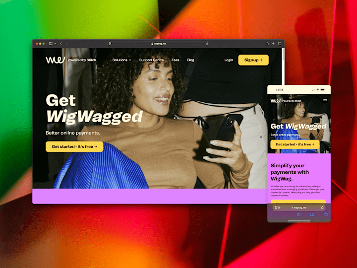 Cover image for WigWag - Website Redesign and Webflow Development