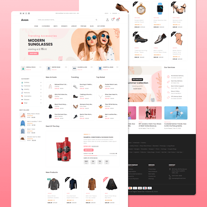 Cover image for E-commerce Website with Laravel, MySQL