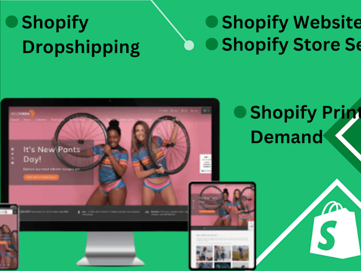 Cover image for Your Shopify Ecommerce website expert, Shopify dropshipping,