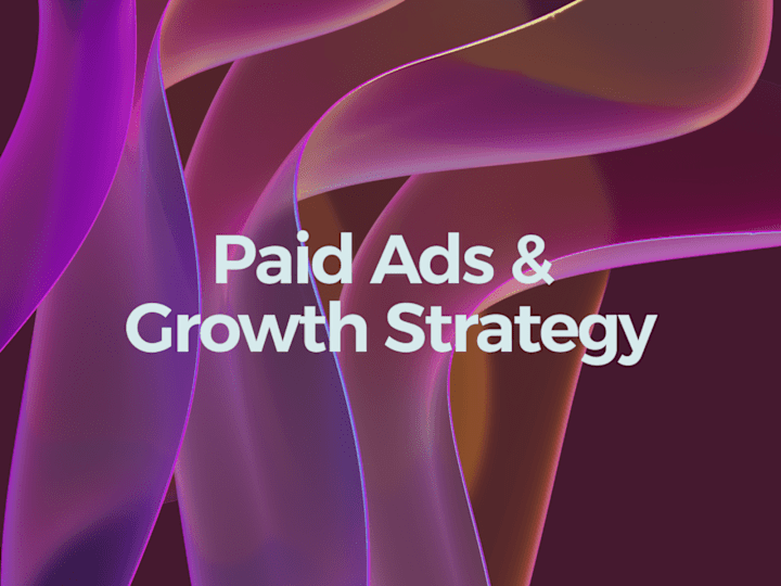 Cover image for Paid Ads and Growth Strategy