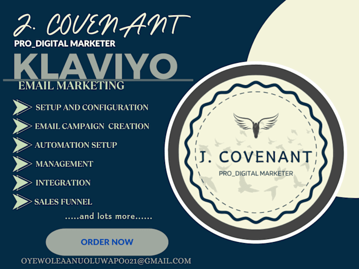 Cover image for Klaviyo Email Marketing Automation for E-commerce growth  Khaid