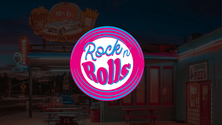 Cover image for 
 Rock n' Rolls/ visual identity for cinnamon roll brand