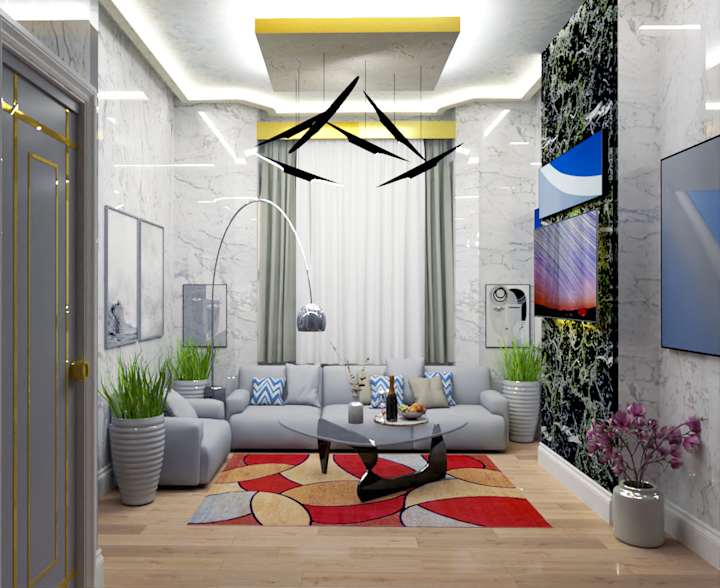 Cover image for 3d living room