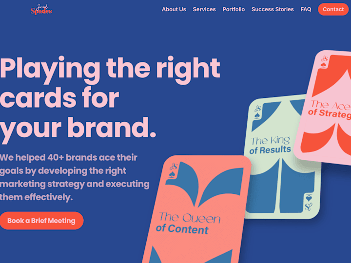 Cover image for SOCIAL SPADES - DIGITAL MARKETING AGENCY