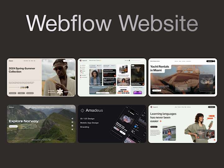 Cover image for Webflow Website