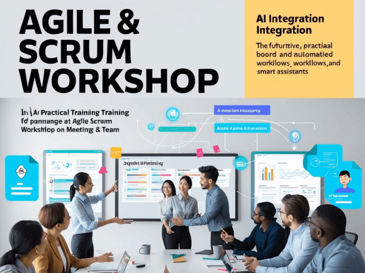 Cover image for Agile & Scrum Workshop: Practical Training with AI Integration