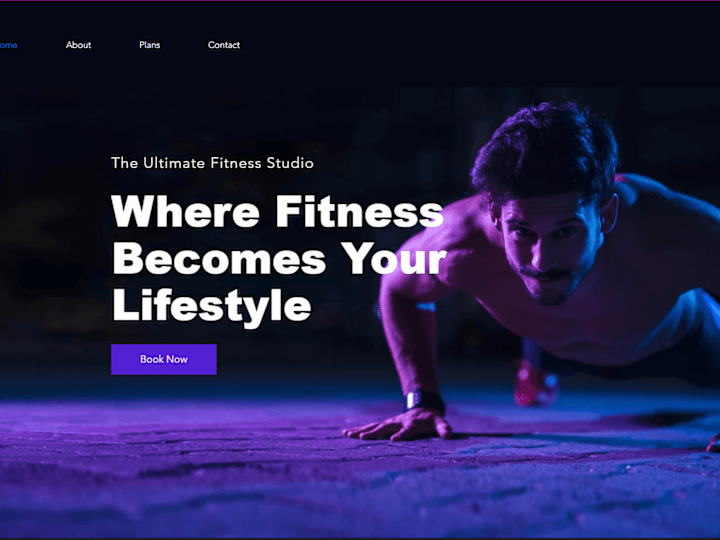 Cover image for Gym Website