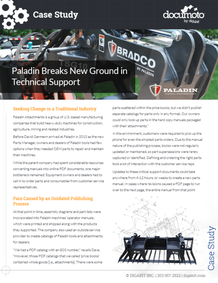 Cover image for Paladin Attachments Case Study