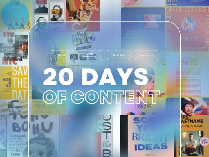 Cover image for 20 Days of Content