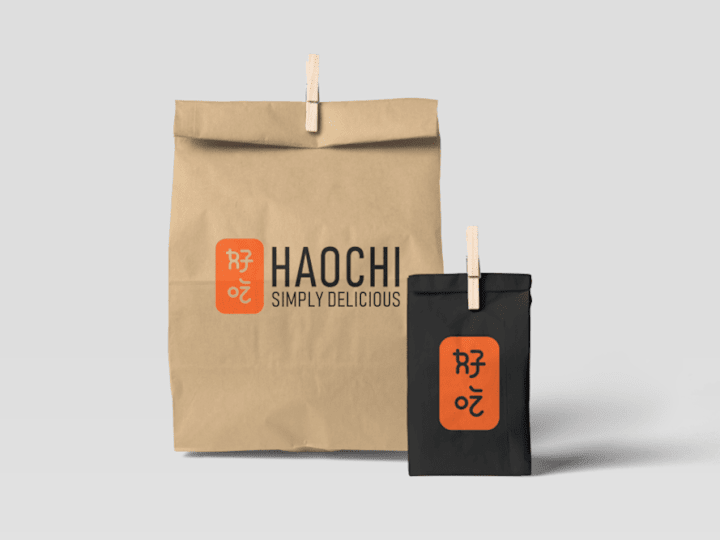 Cover image for Brand Identity for Haochi Foods (convenience food)