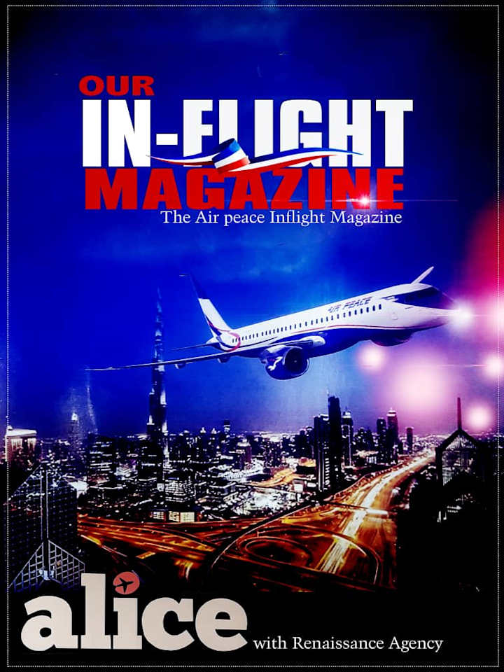 Cover image for CRAFTING THE ALICE AIR PEACE INFLIGHT MAGAZINE