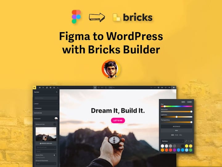 Cover image for Figma to WordPress Website (Bricks Builder)