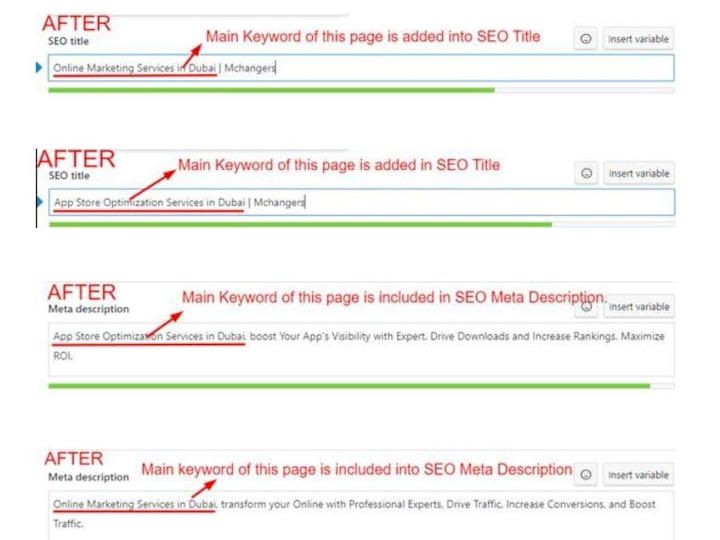 Cover image for On-Page SEO Optimization for Online Marketing Services in Dubai