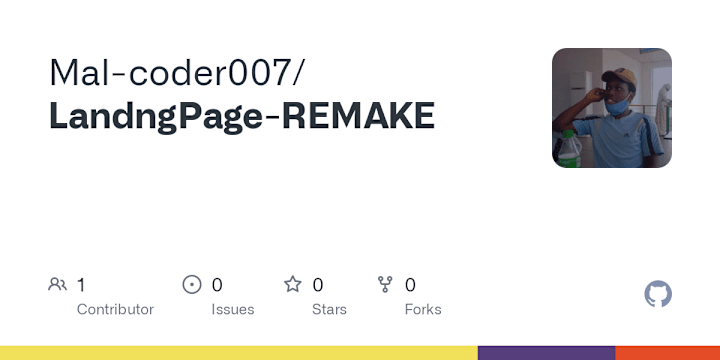 Cover image for Mal-coder007/LandngPage-REMAKE